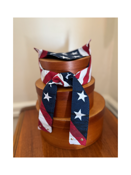The Skipper Scarf in Vintage Flag