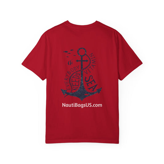 I Am A Nauti-Lass T Shirt (Unisex)