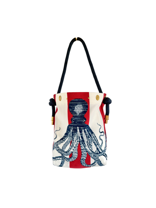 The Shrimpy Bag in American Cephalopod - A Limited Edition Fabric