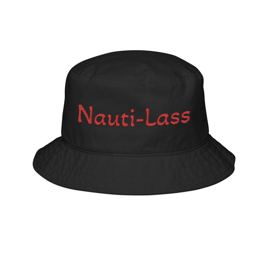 Nauti-Lass Embroidered Bucket Hat