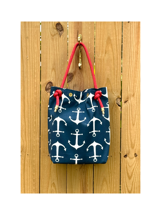 The Tall Buoy Bag in Anchor Down