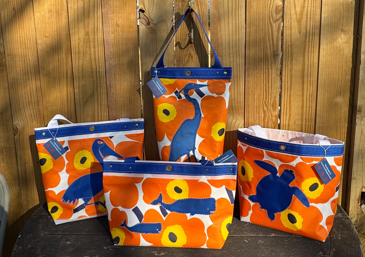 Blue Heron/Marimekko Deep Tote