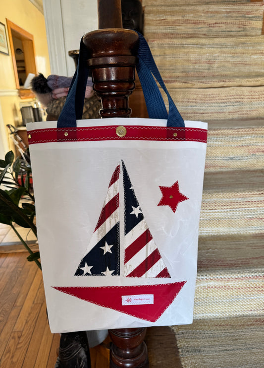 The Stars and Stripes Top Handle Tote