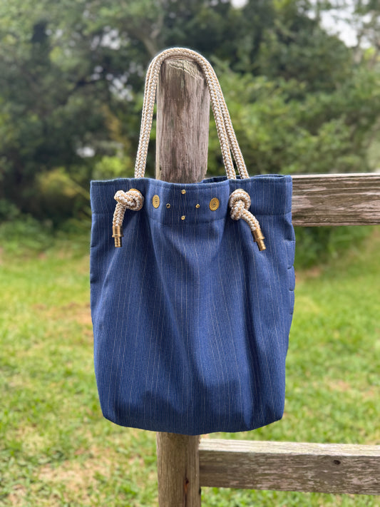 The Tall Buoy Bag in Just Blue