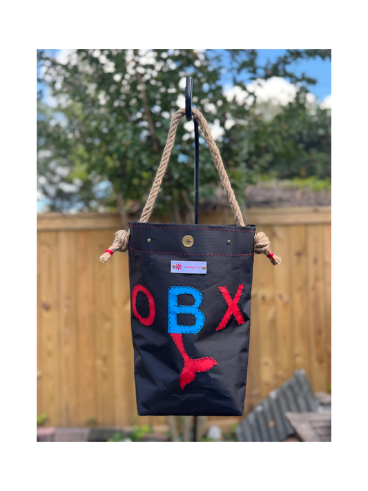 Black Fish Eye Bag with OBX