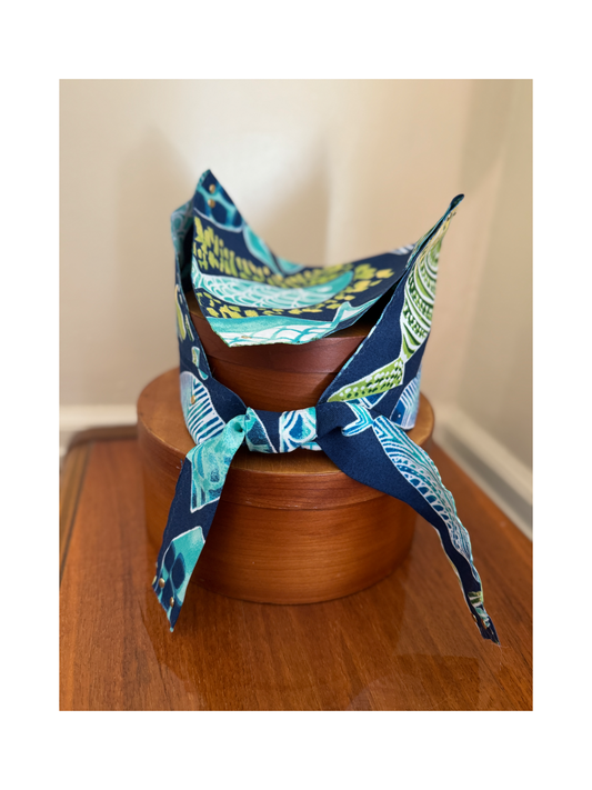 The Skipper Scarf in Kaleidoscope (XL)