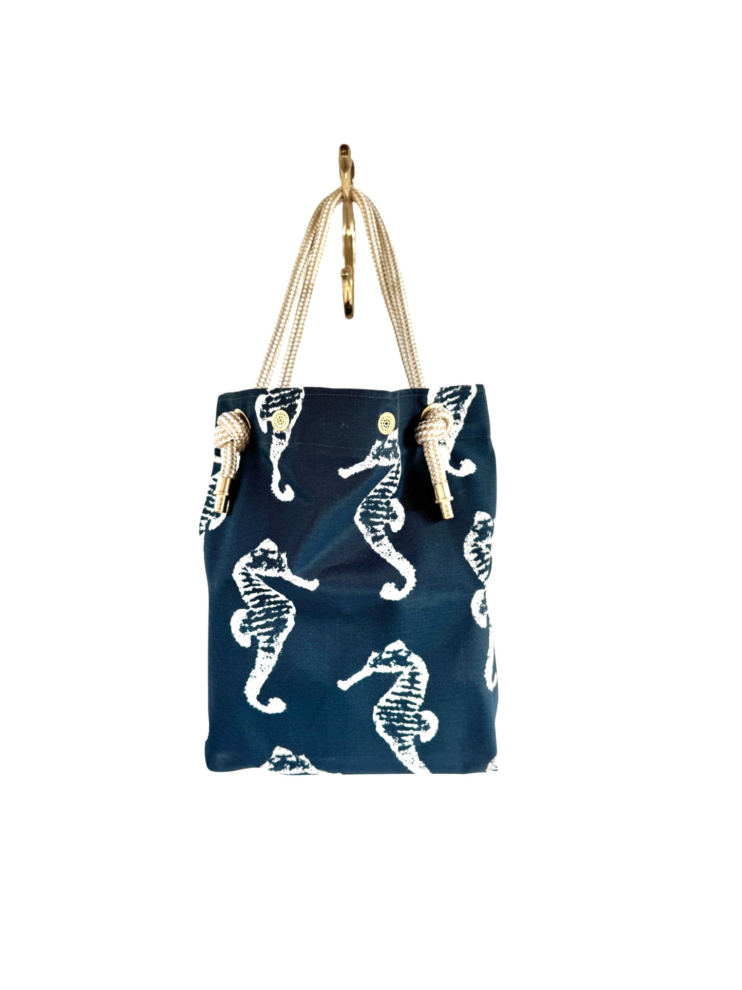 The Tall Buoy Bag in Seahorsey