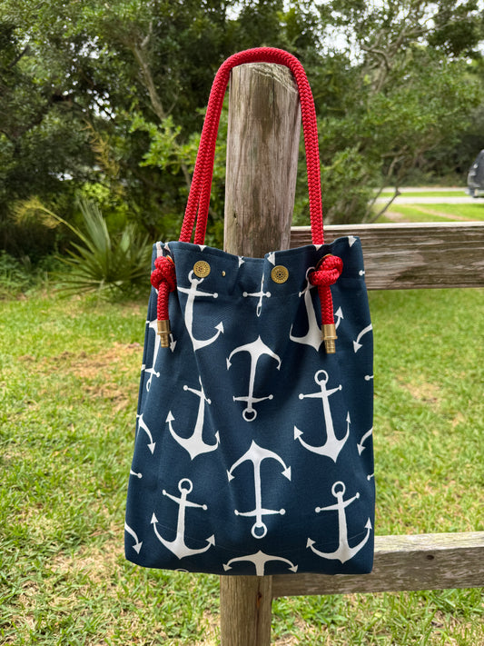 The Tall Buoy Bag in Anchor Down