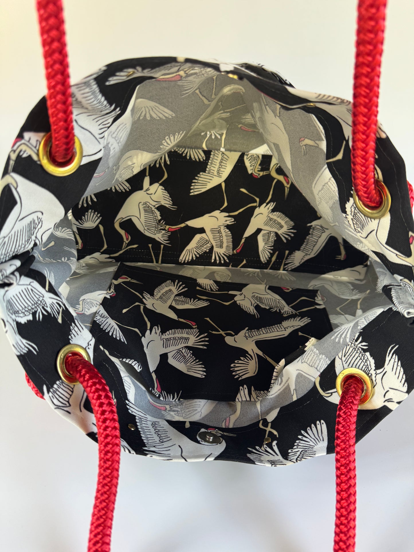 The Clam Digger Dancing Cranes (Black)