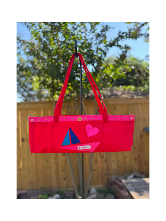 Sea Salt Baguette Sailcloth Bag