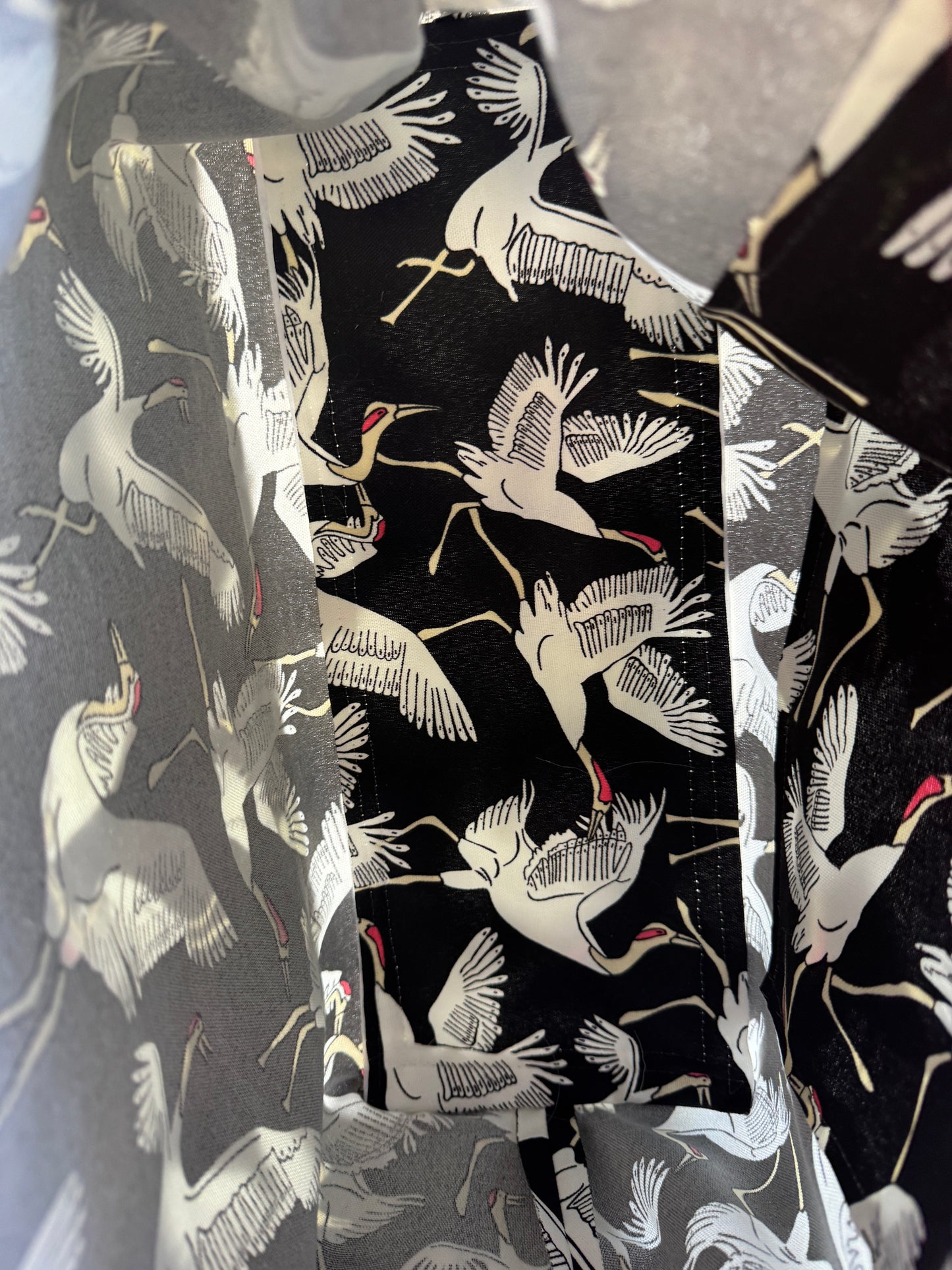 The Clam Digger Dancing Cranes (Black)