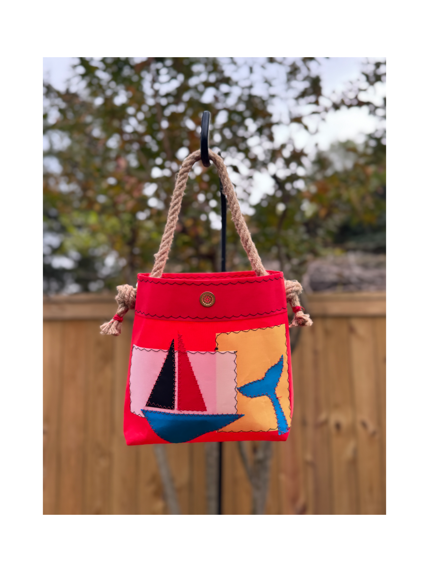 Petite Mid Mod Color-block Bag