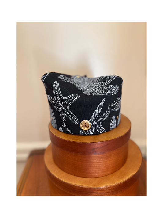 The Skipper Scarf in Midnight At The Oasis (Youth)