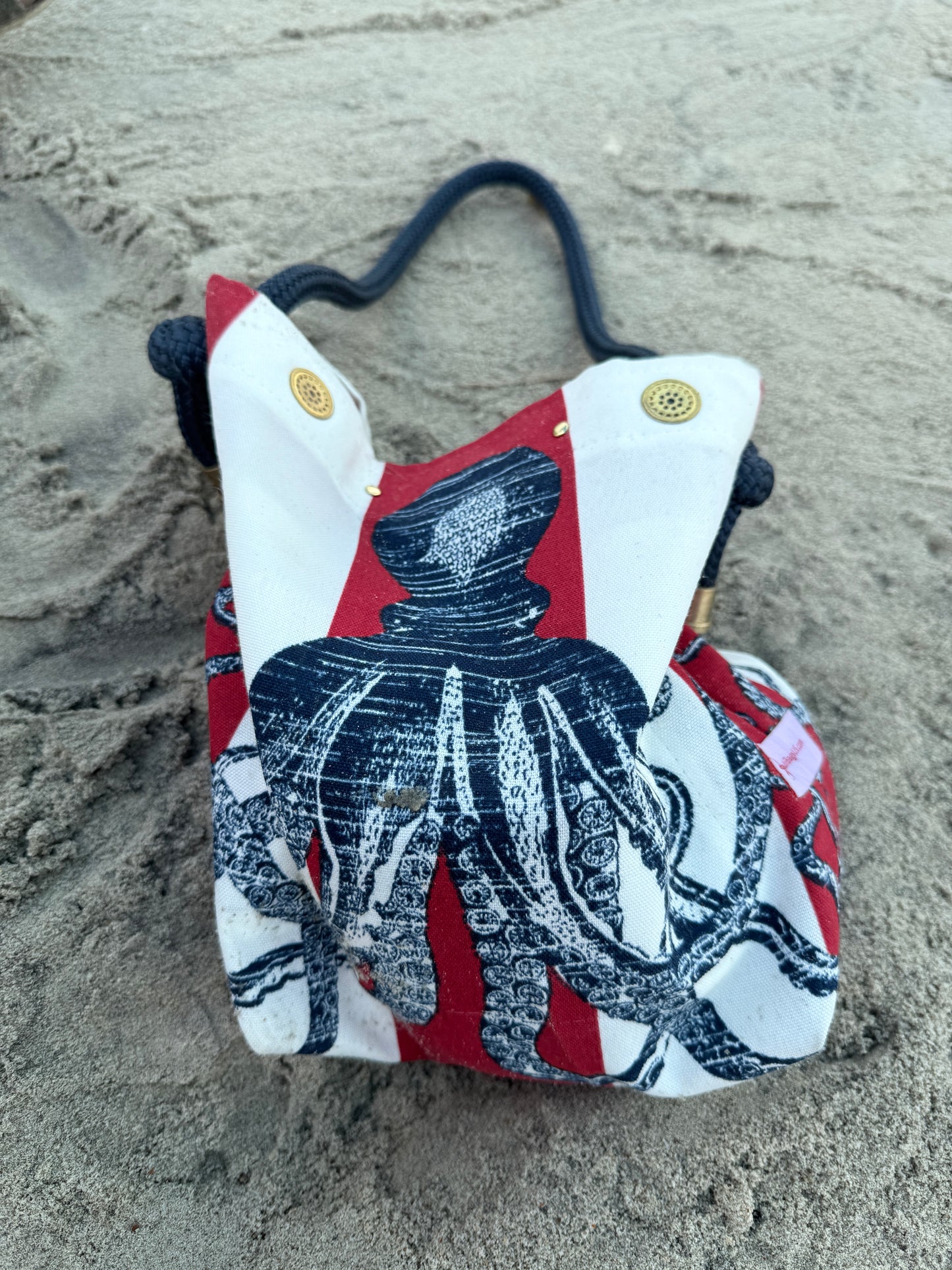 The Shrimpy Bag in American Cephalopod - A Limited Edition Fabric