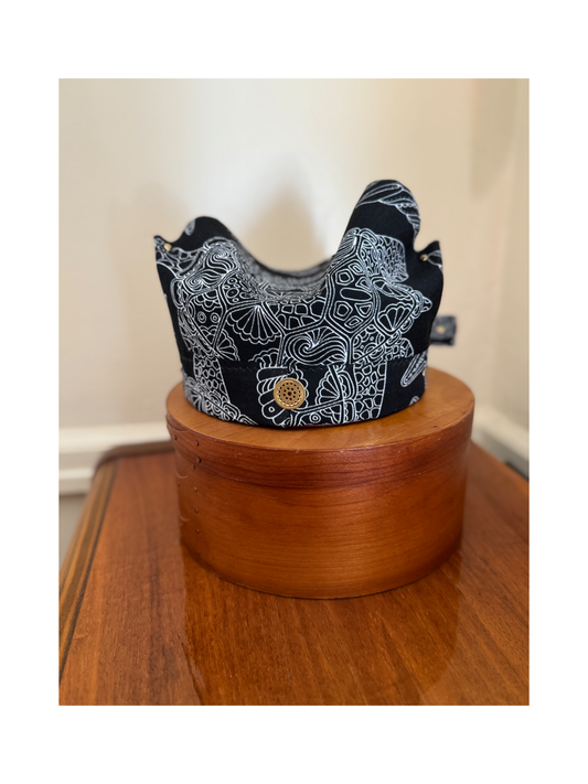 The Skipper Scarf in Midnight At The Oasis