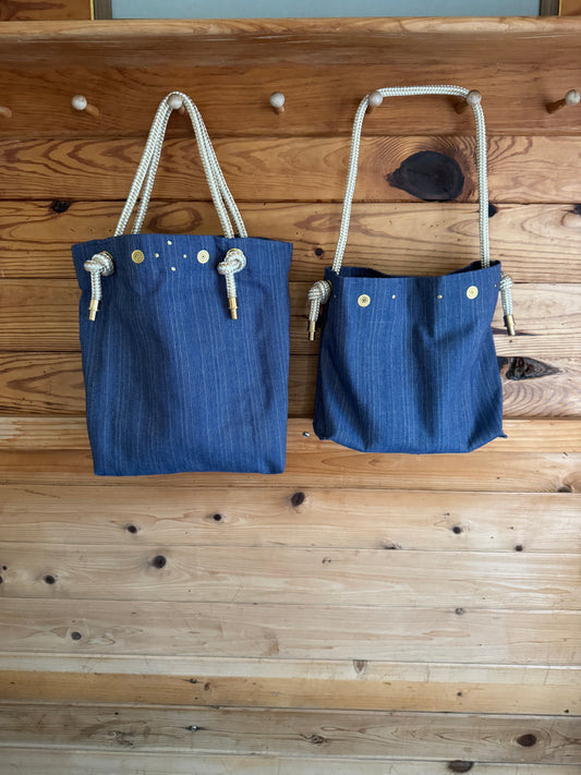 The Bouy Bag in Just Blue