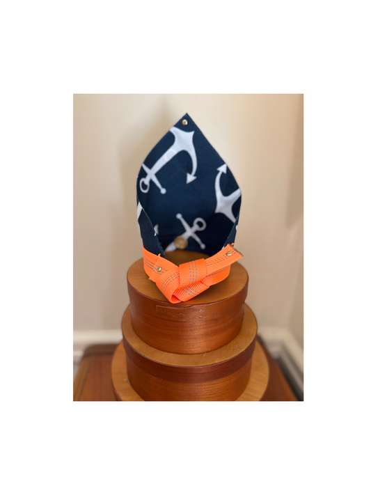 Skipper Scarf Anchor Down