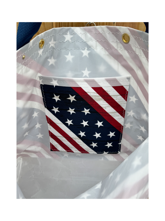 The Classic Tote for Beach and Boat (Stars and Stripes)