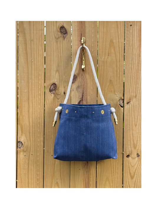 The Bouy Bag in Just Blue