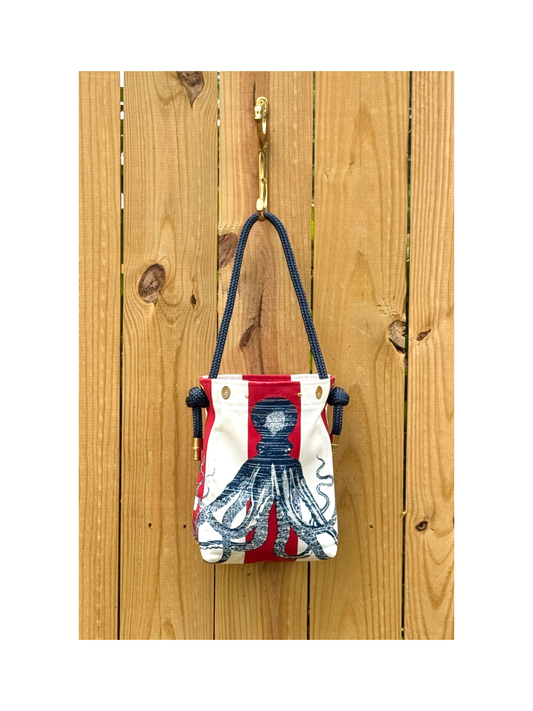 The Shrimpy Bag in American Cephalopod - A Limited Edition Fabric