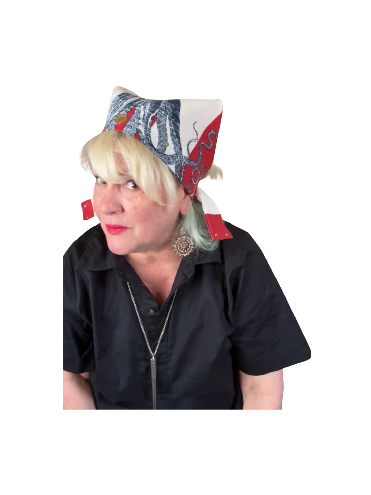 Skipper Scarf American Cephalopod - A Limited Edition Fabric