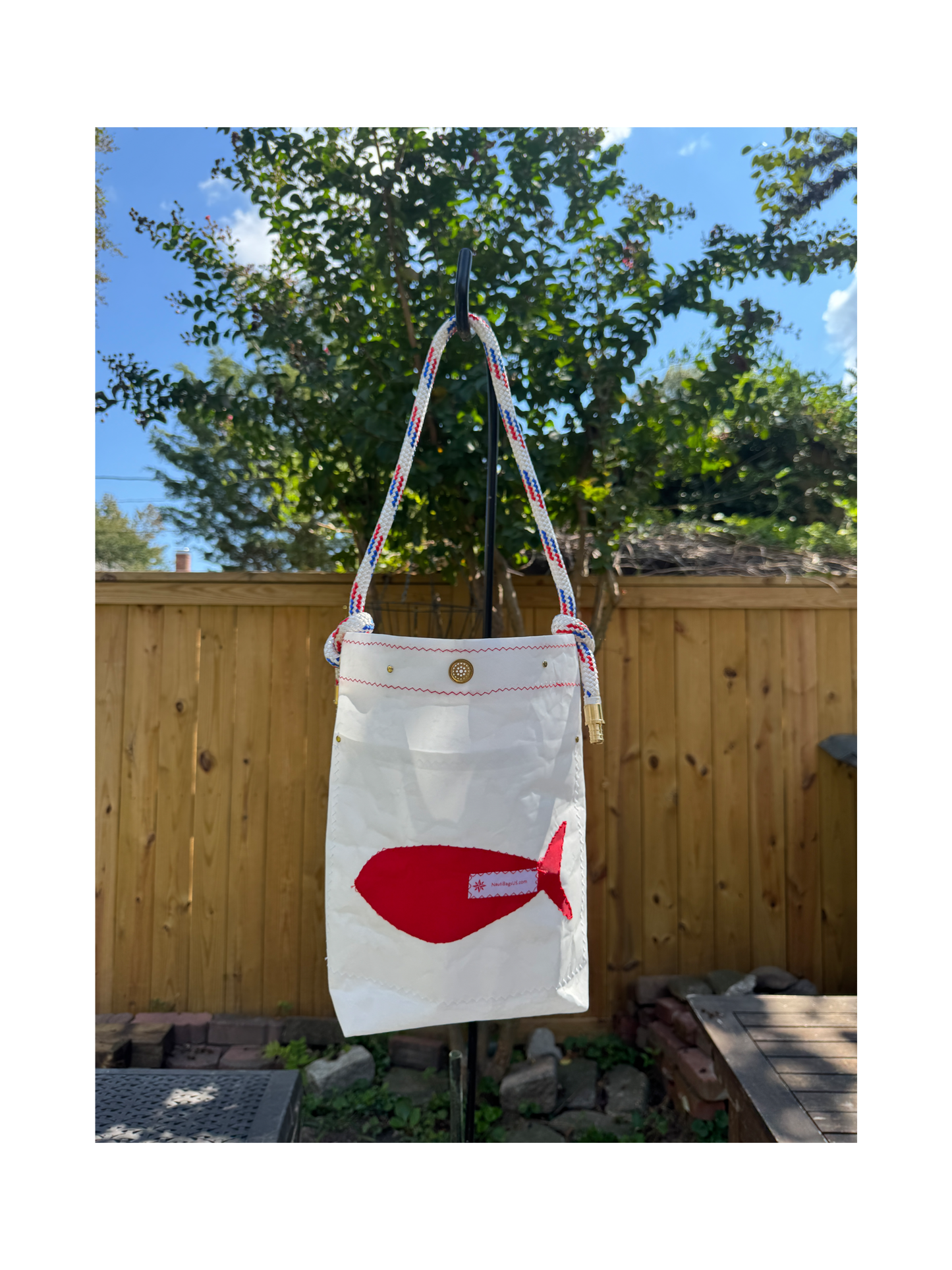 Red Drum Sailcloth Bag