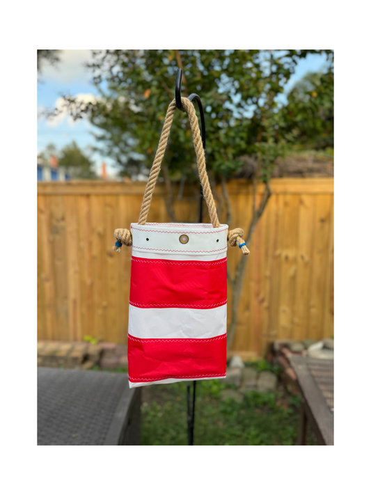 Sailcloth Lighthouse Bucket Bag #4