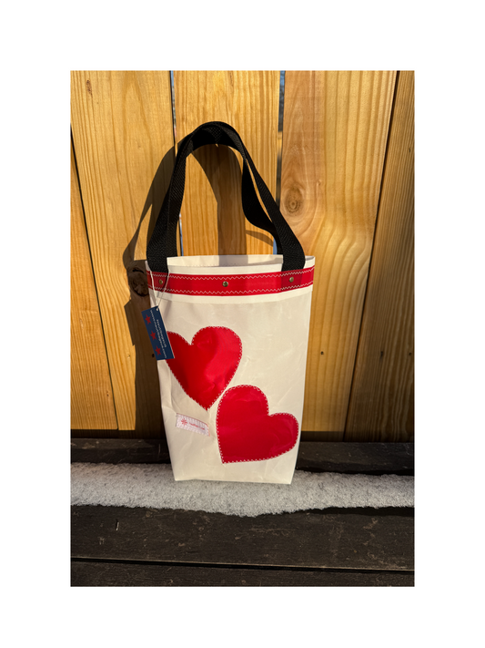 The I Love … Sailcloth Bucket Bag