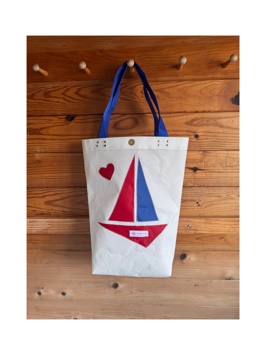 The Big Blue Heron Deep Tote