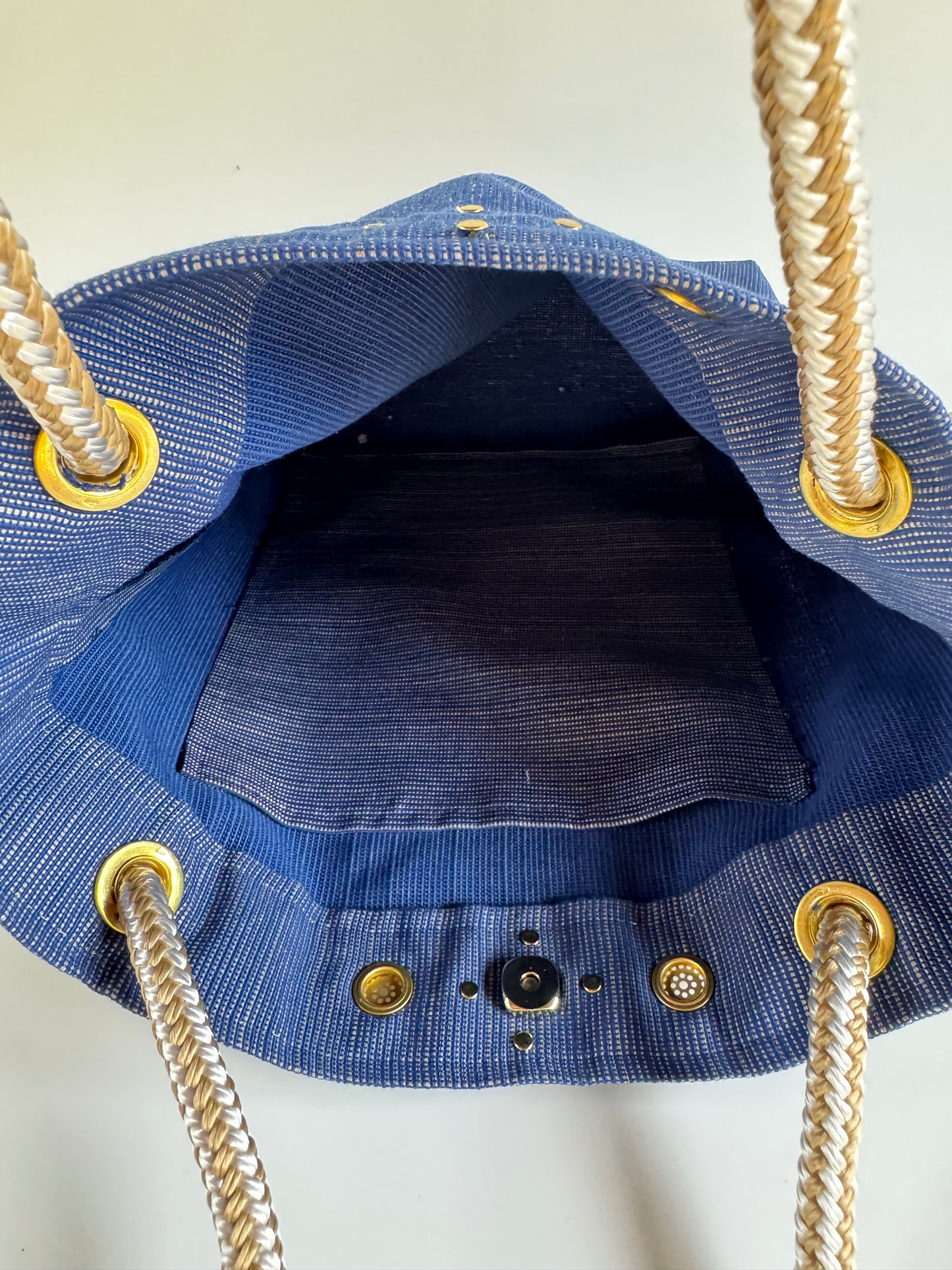 The Tall Buoy Bag in Just Blue