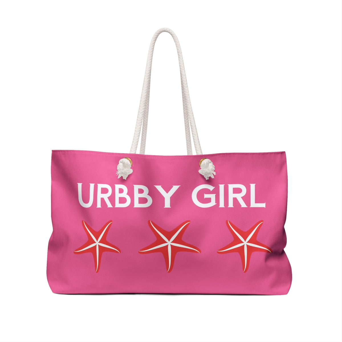 URBBY GIRL Weekender Tote with Starfish