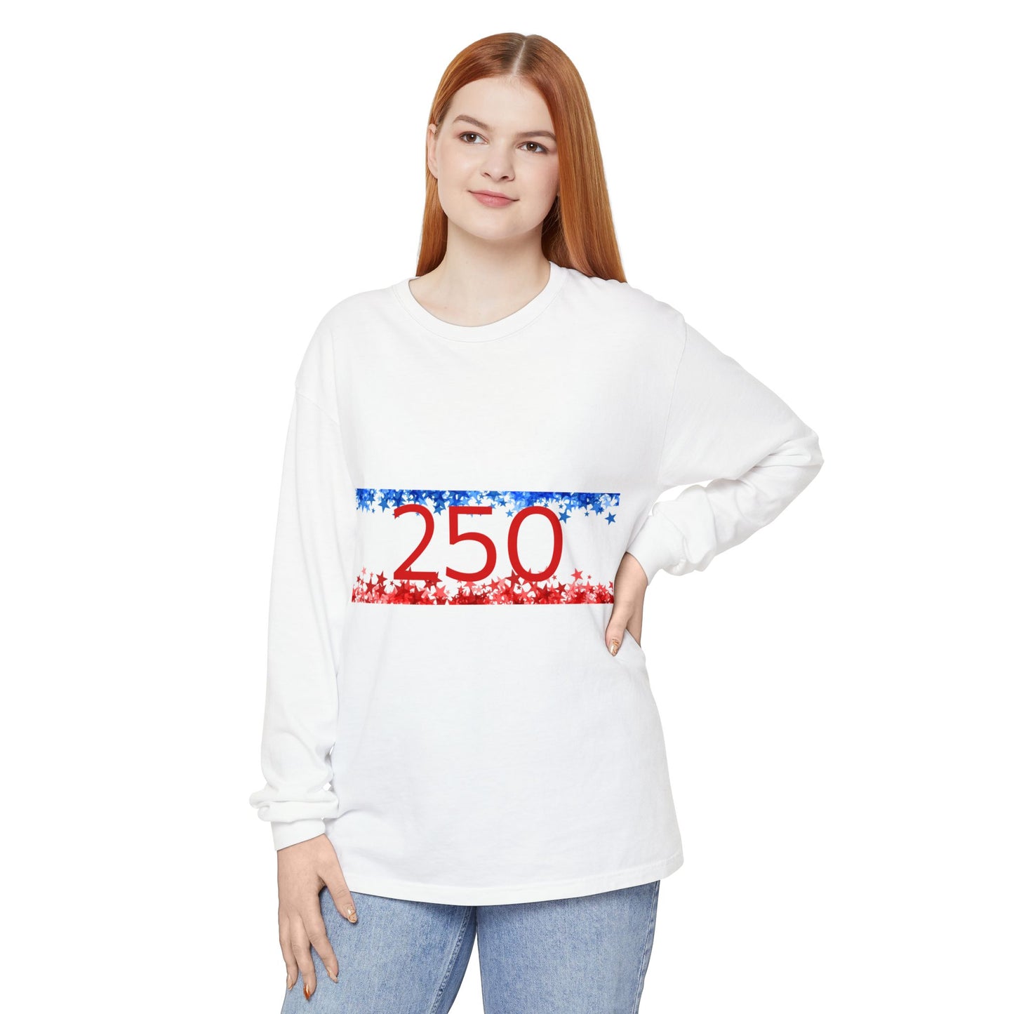 250 Nautical Sailboat Long Sleeve Tee