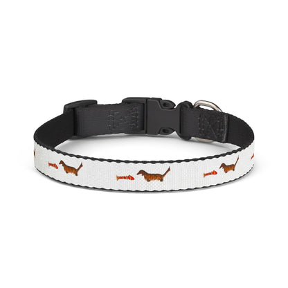 Dachshund & Fish Clip-On Pet Collar