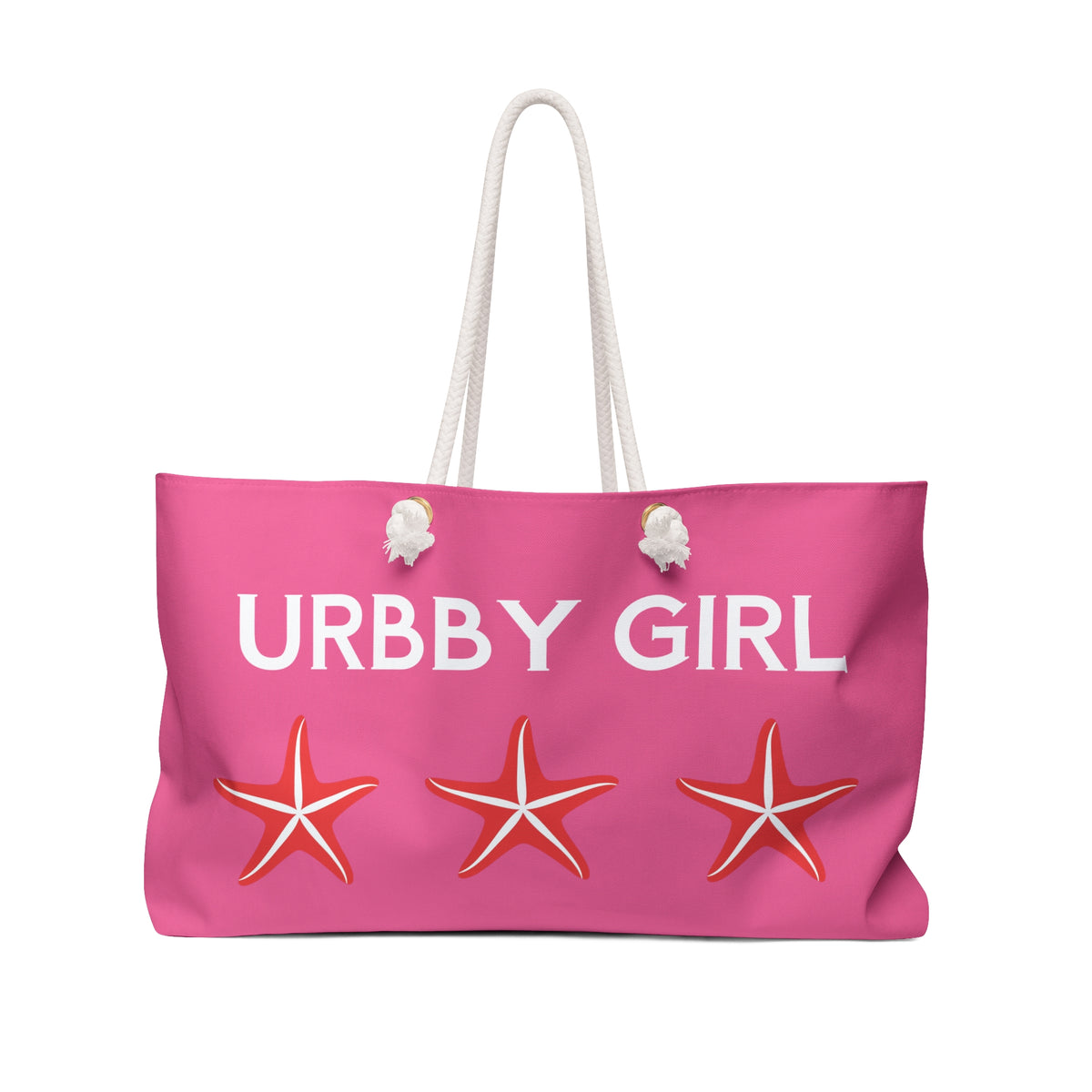 URBBY GIRL Weekender Tote with Starfish