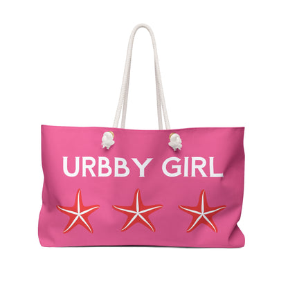 URBBY GIRL Weekender Tote with Starfish
