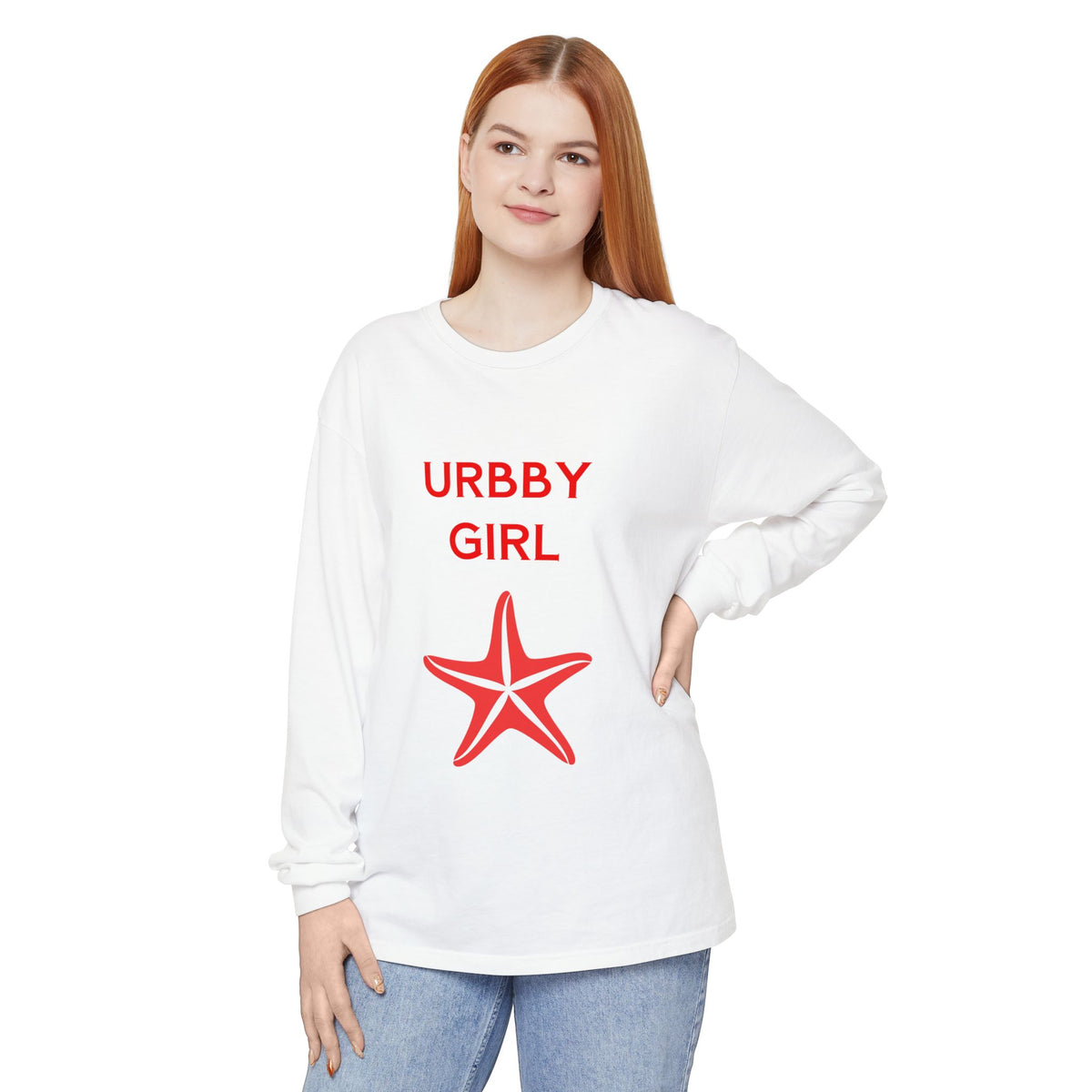 URBBY GIRL Starfish Long Sleeve Tee
