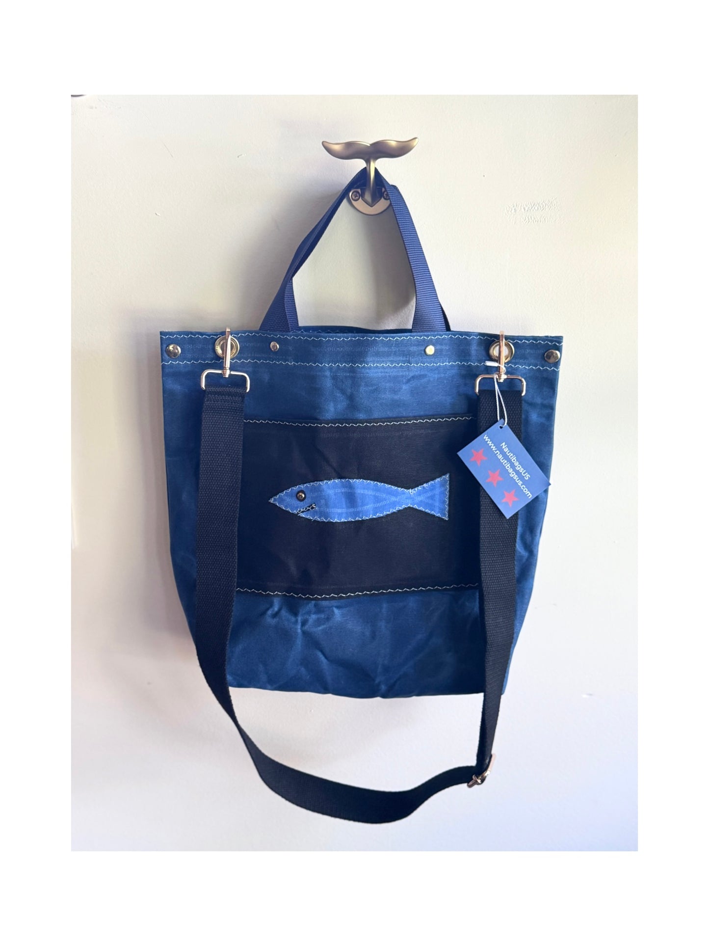 NautiCats - “Oh Nooo!” Catfish Tote