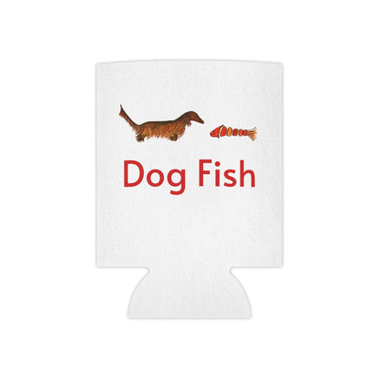 "Dog Fish" Dachshund & Fish Koozie
