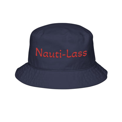 Nauti-Lass Embroidered Bucket Hat