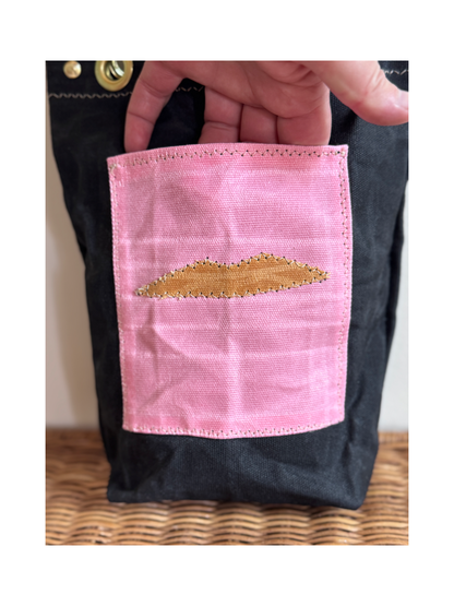 Mini SKIPPER-ELLI Face Bag on Waxed Cotton