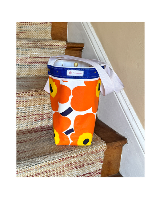 Blue Lobster/Marimekko Small Bucket Bag