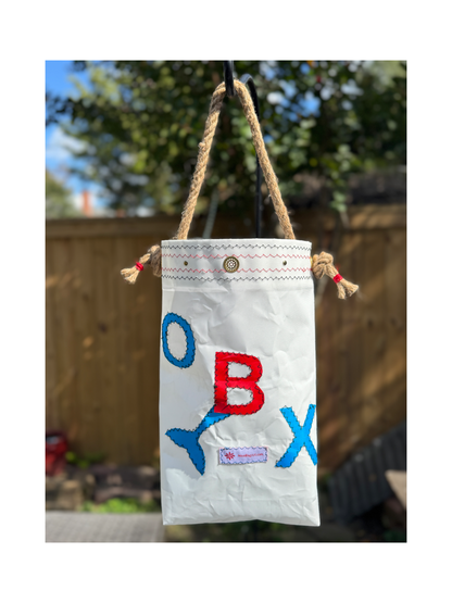 White Fish Eye Bag with OBX