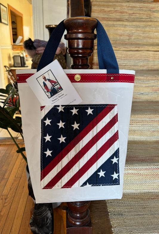 The Stars and Stripes Top Handle Tote