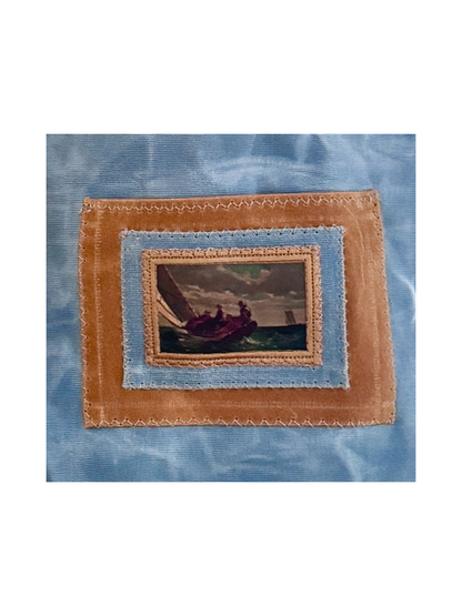 The Buoy Bucket -  Tiny Portraits on Waxed Cotton