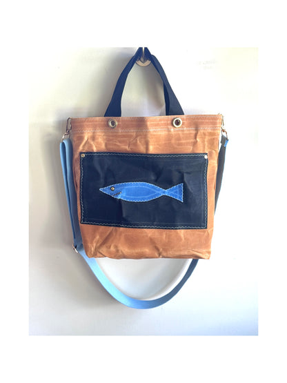 NautiCats - “What’s That?” Catfish Tote Bag