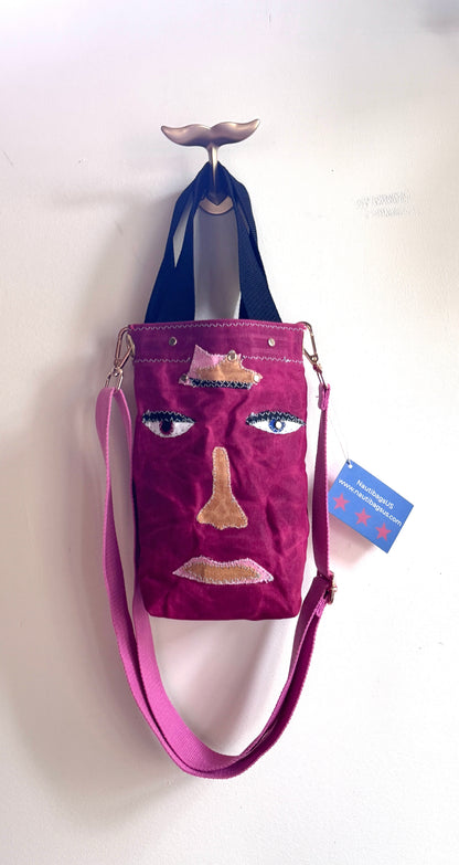Mini SKIPPER-ELLI Face Bag on Waxed Cotton