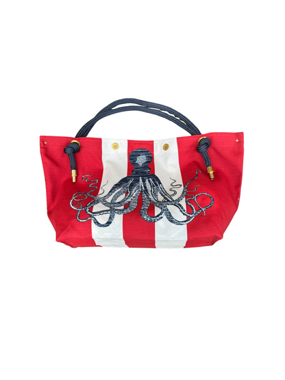 The Dinghy Bag in American Cephalopod - A Limited Edition Fabric