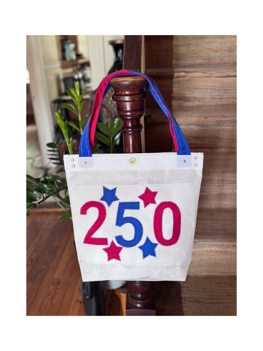 250 Celebration Sloop Sailcloth Shoulder Bag