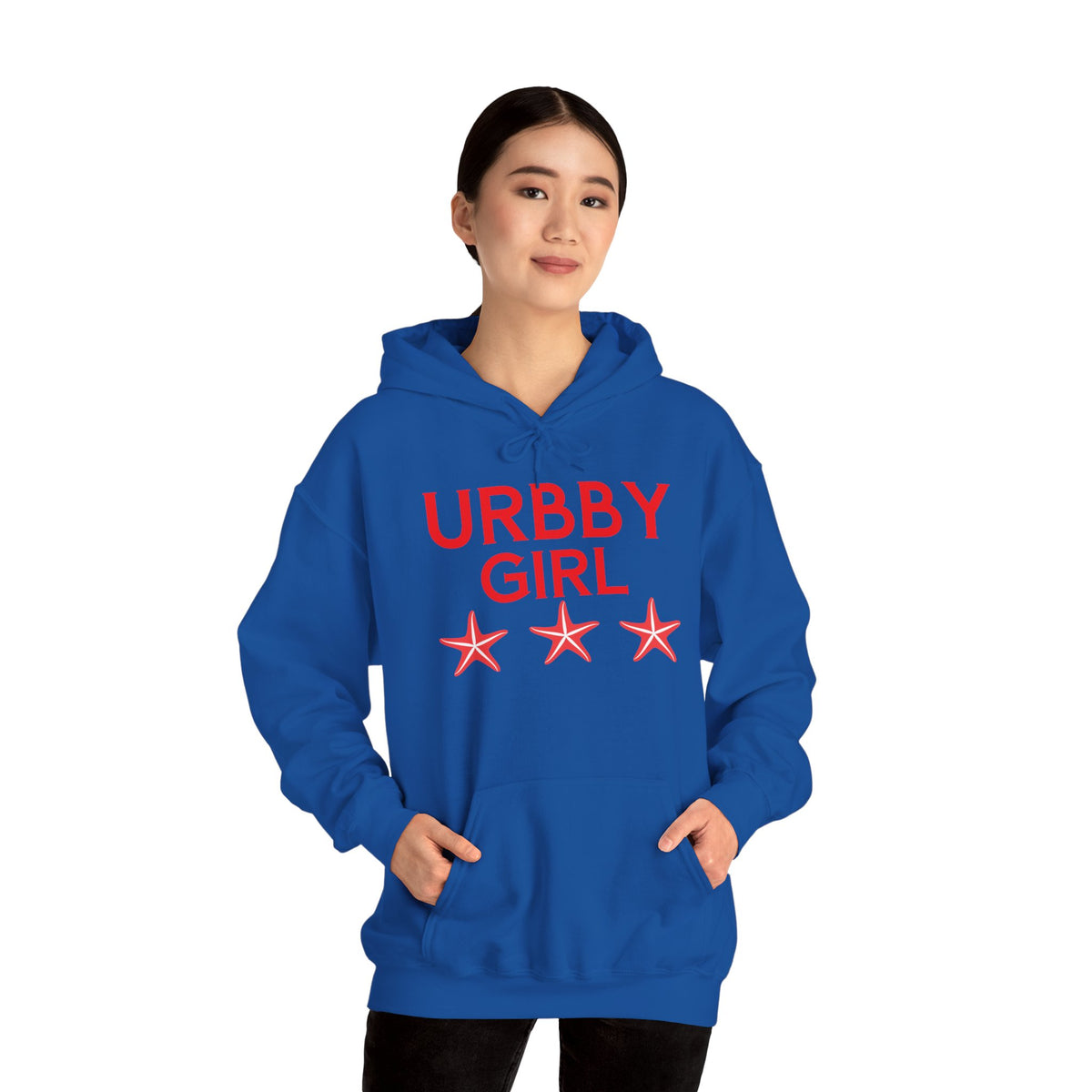 URBBY GIRL Hoodie with Starfish