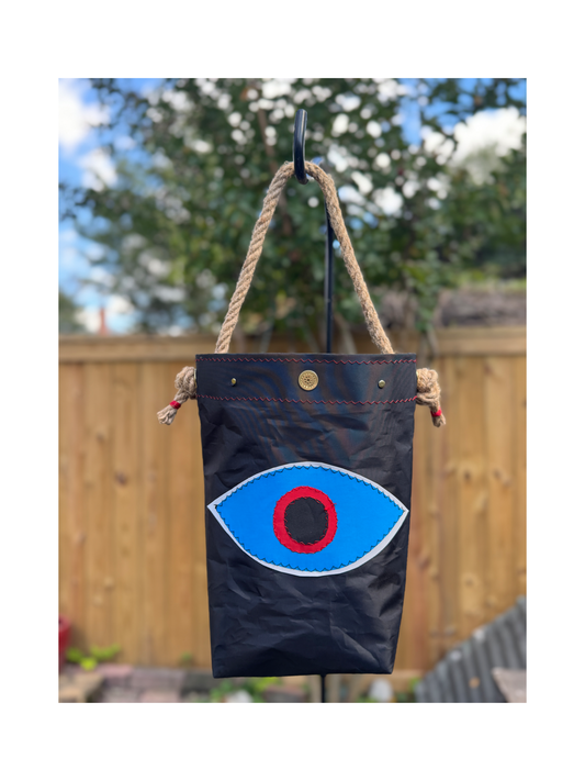 Black Fish Eye Bag with OBX